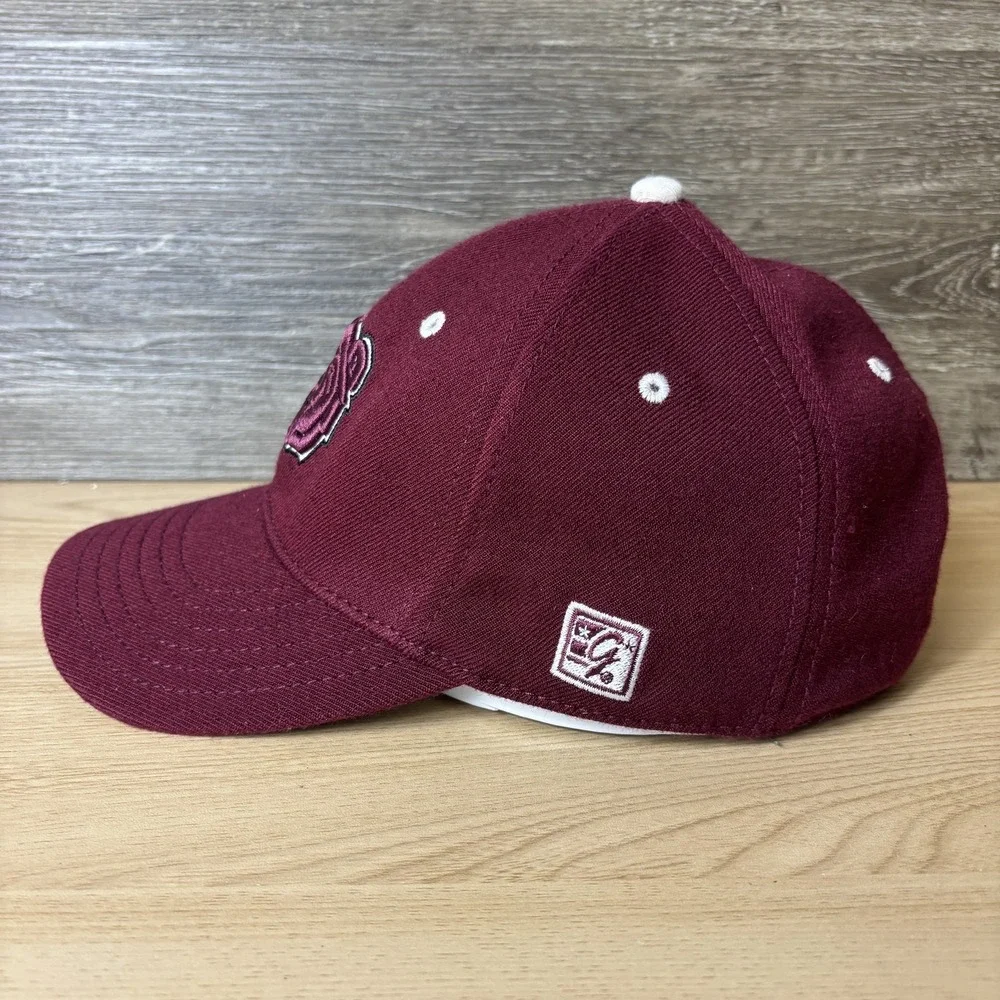 The Game Missouri State Bears Hat Cap Strap Back Youth Maroon White NCAA Cap